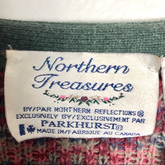 ❗️SOLD❗️Vintage Green Button Up Cardigan - Picture 7 of 8